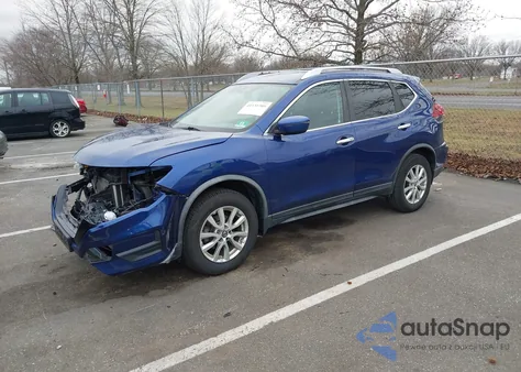 2018 Nissan Rogue Sv from USA, damaged, VIN KNMAT2MV6JP606456